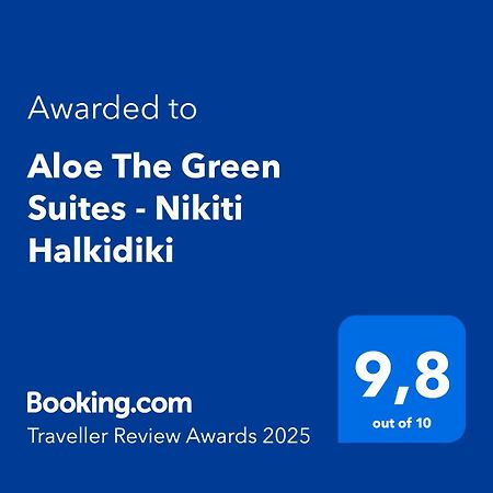 Aloe The Green Suites - Nikiti Halkidiki Bagian luar foto